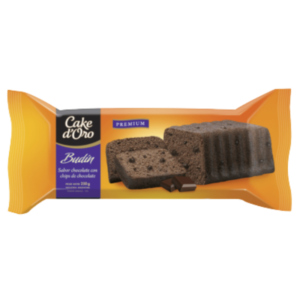 Budin cake de oro choc. c/chips 250g