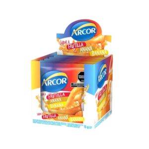 Jugo Arcor 3 frutas 18u