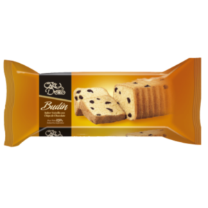 Budin cake de oro vainilla c/chips La cumbre 250g