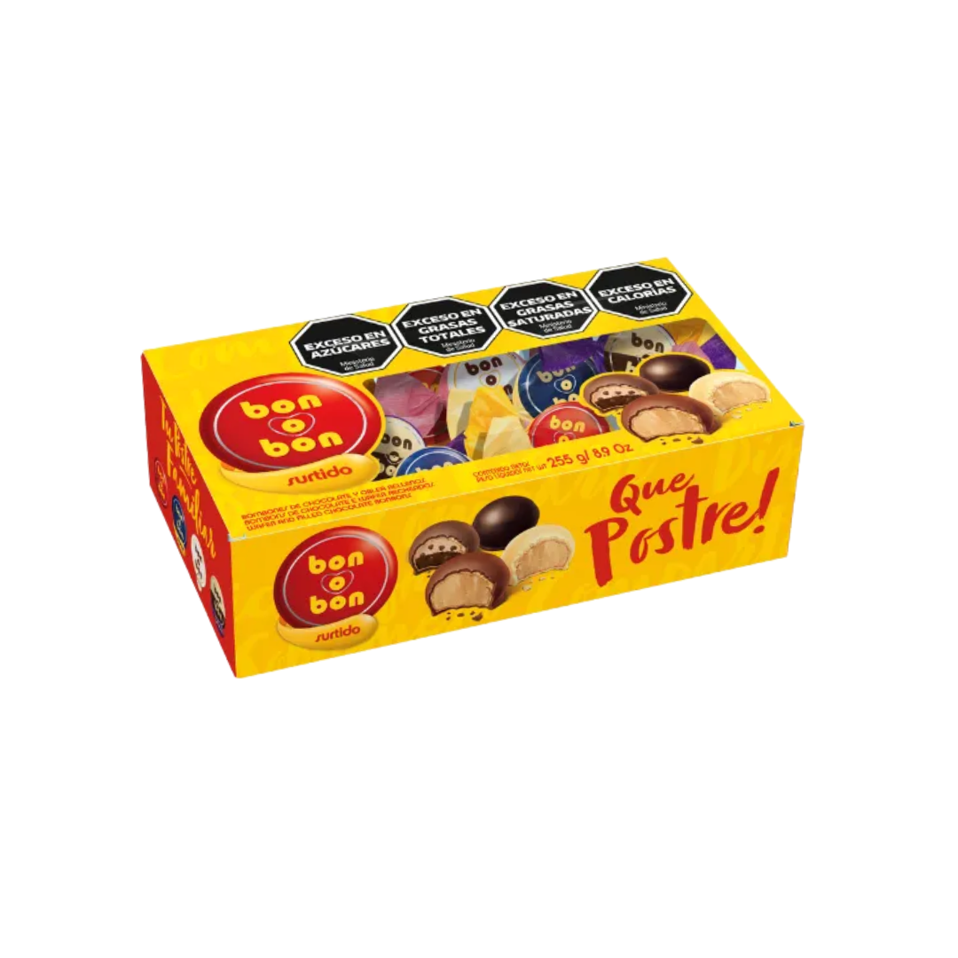 Caja bombon surtidos Bon o Bon 255g
