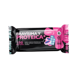 Barra datiles bravisima proteica 58
