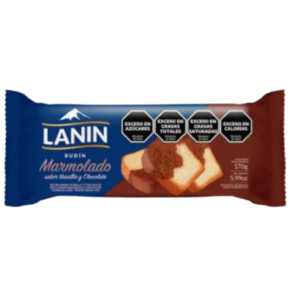 Budin clasico marmolado Lanin 170g