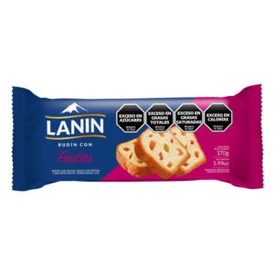 Budin clasico c/frutas Lanin 170g