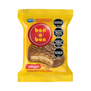 Alfajor bon o bon simple 40g