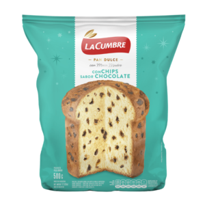 Pan dulce La Cumbre masa madre c/chips 500g