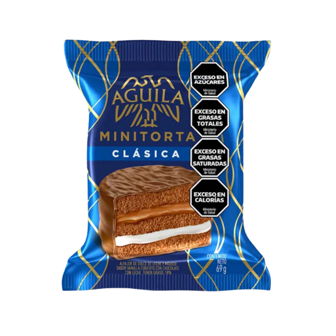 Alfajor minitorta Aguila triple 60g