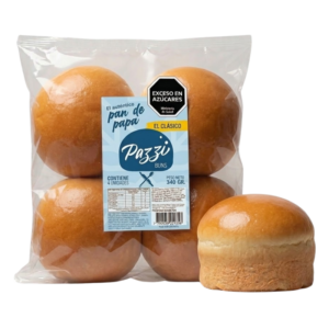 Pan de hamburguesa clasico Pazzi x4