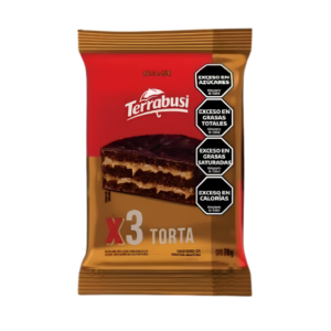 Alfajor terrabusi torta triple 70g