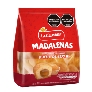 Madalenas dulce de leche LaCumbre 192g