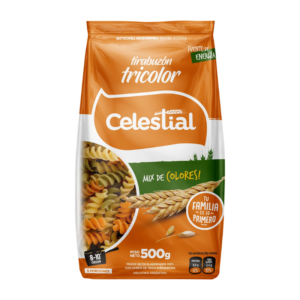 Fideo mostachol trico Celestial 500g