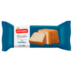 Budin europeo manteca La cumbre 250g