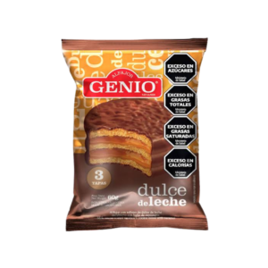 Alfajor genio ngo. triple 60g