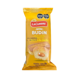 Mini budin dulce de leche La cumbre 40g