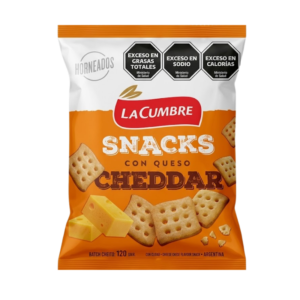 Snacks cheddar La Cumbre 120g