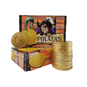 Choc. monedita piratas Felfort 5g