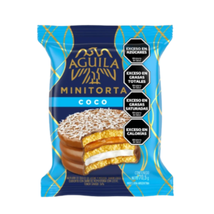Alfajor minitorta coco triple 70g