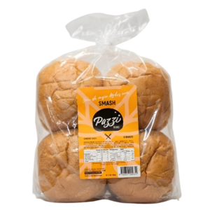 Pan de hamburguesa smash pazzi x4