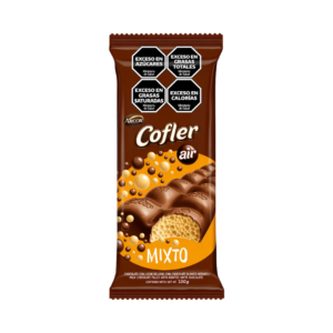 Chocolate aireado mixto cofler 55g