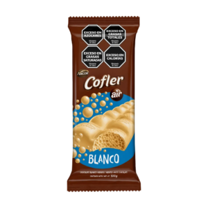 Chocolate aireado blanco cofler 55g