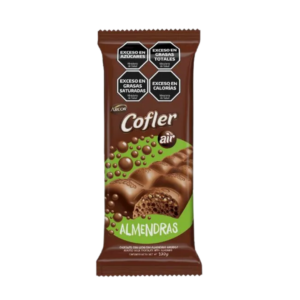 Chocolate aireado almendras cofler 55g