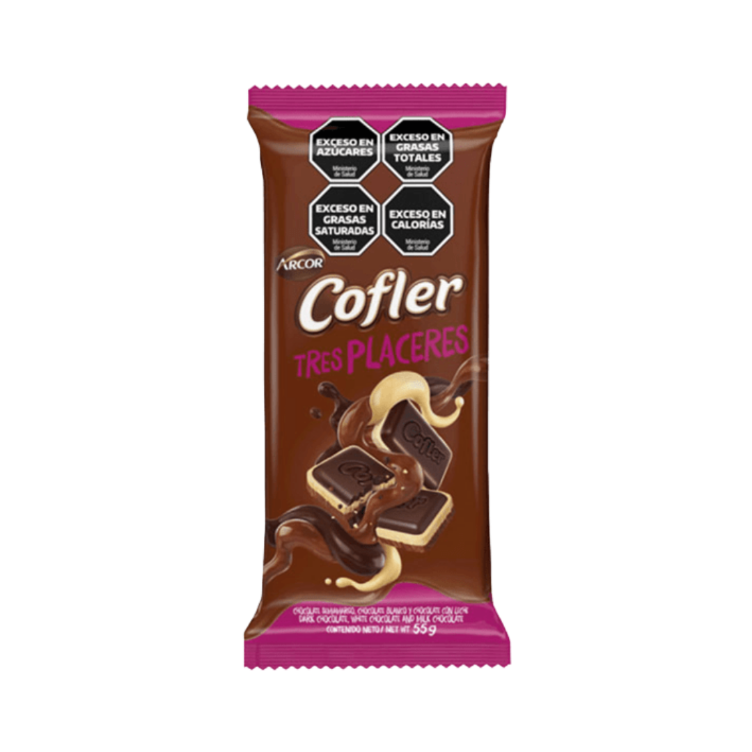 Chocolate masiso tres placeres 55g