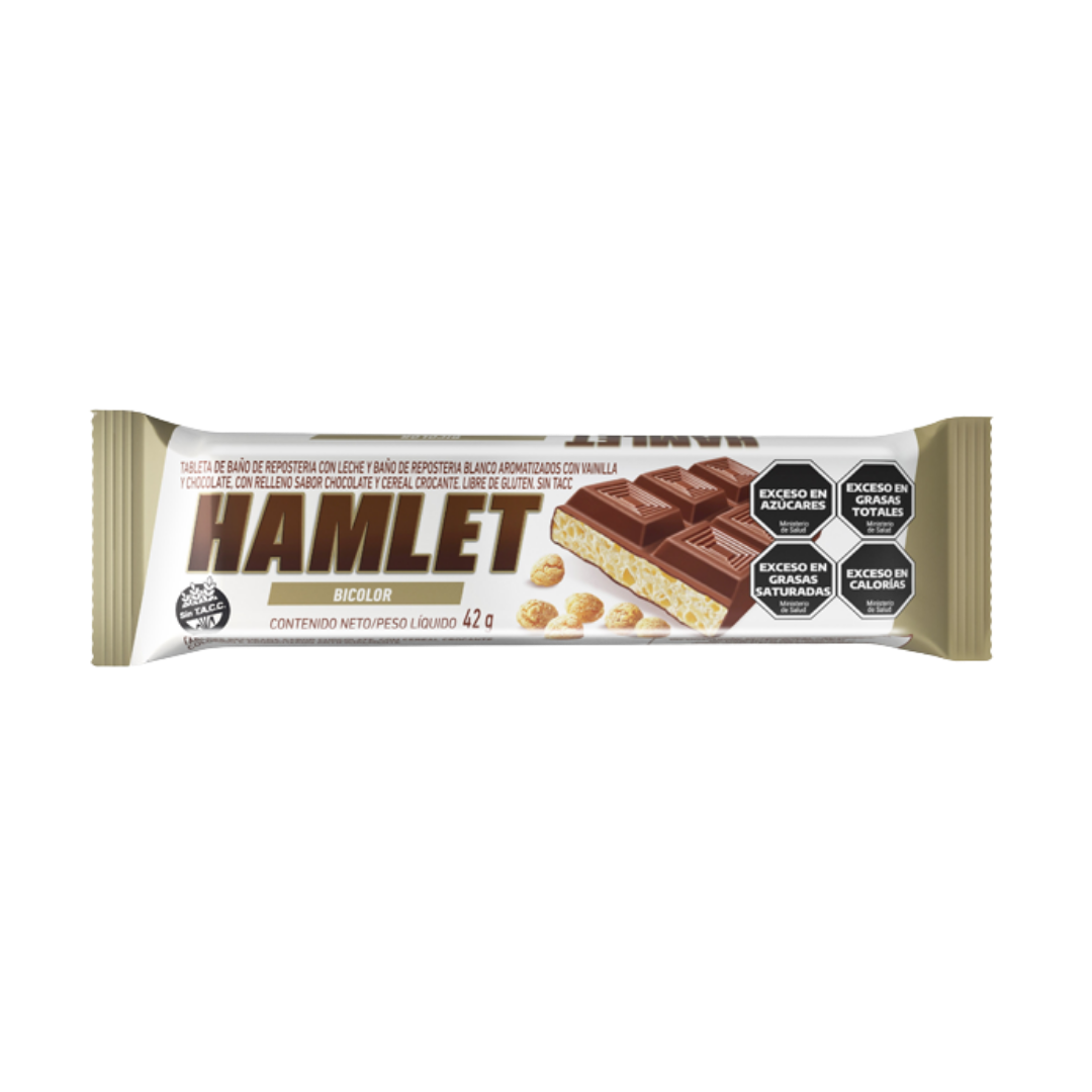 Chocolate hamlet bicolor 45g