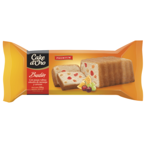 Budin cake de oro pasas y cerezas La cumbre 250g