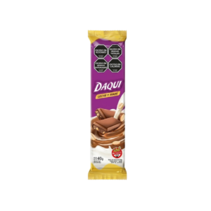 Choc. leche y maní Daqui 40g