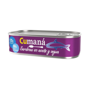 Sardinas en aceite y agua 125g