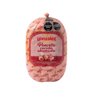 Panceta cocida ahumada c/ grasa Gonzalez