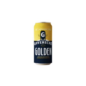 Lata cerveza Goyeneche golden 473mm