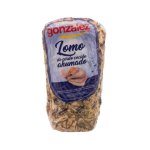 Lomo de cerdo cocido ahumado Gonzalez