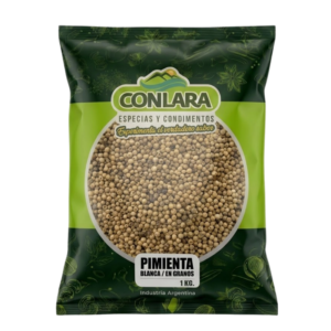 Pimienta blanca en grano Conlara 1kg