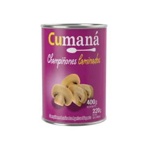 Champiñones laminados Cumaná 400