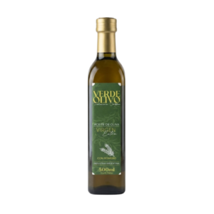 Aceite de oliva Verde oliva saborizada romero botella de vidrio 500ml