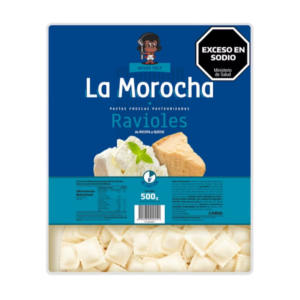 Ravioles ricota y queso La morocha 500g