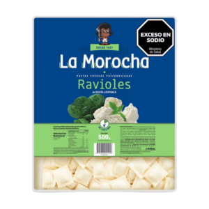 Ravioles ricota y espinaca La morocha 500g